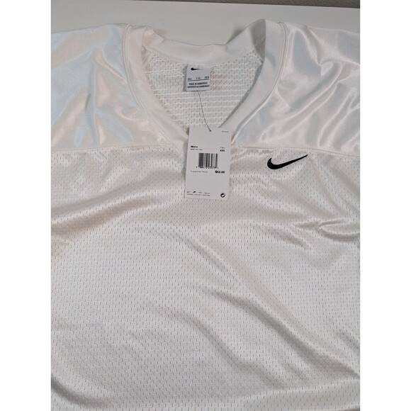 Nike Men’s 2XL Vapor Varsity Tackle Football White Practice Jersey 908729-100 - Picture 3 of 9